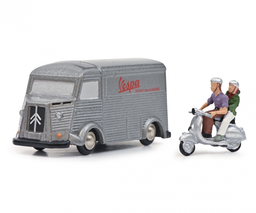 schuco-450592900-Citroen-HY-Vespa-Dienst-am-Kunden-Motorroller-Figuren-limitiert schuco-450592900-Citroen-HY-Vespa-Dienst-am-Kunden-Motorroller-Figuren-limitiert