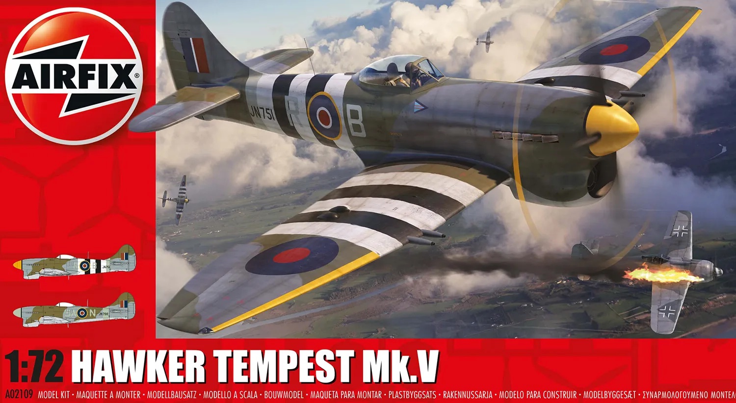 airfixA02109-Hawker-Tempest-Mk-V-Warbird-WW-II