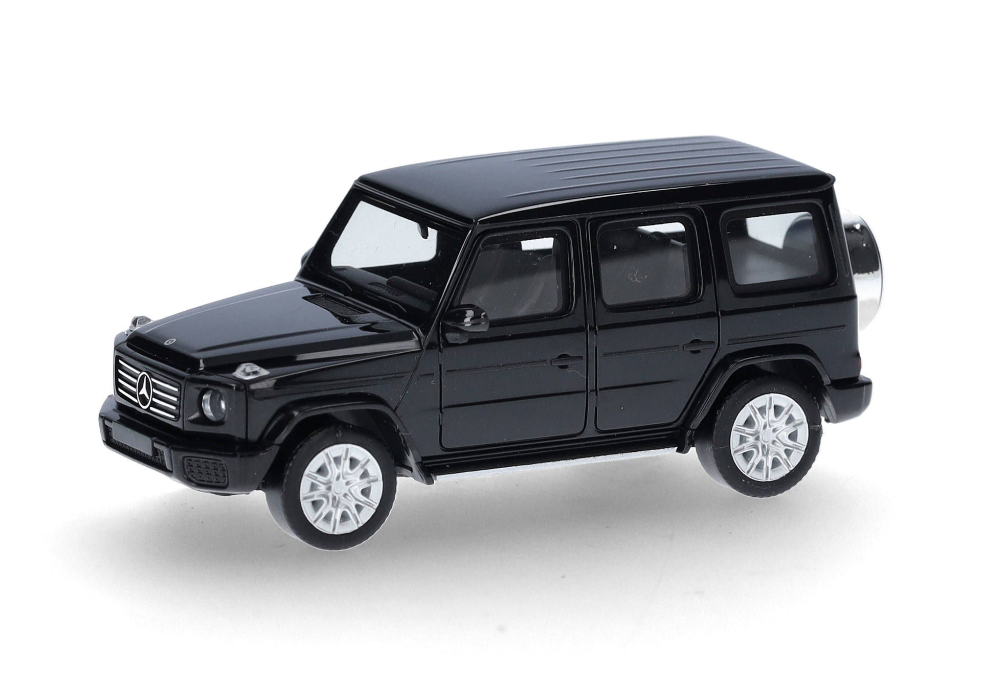 herpa-421188-1-Mercedes-Benz-G-Klasse-W465-schwarz-vorne-Boller