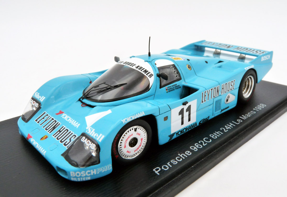 spark-S9873-1-Porsche-962-Leyton-House-Kremer-Racing-Team-Kris-Nissen-Harald-Grohs-George-Fouché-24h-Le-Mans-1988-11 spark-S9873-1-Porsche-962-Leyton-House-Kremer-Racing-Team-Kris-Nissen-Harald-Grohs-George-Fouché-24h-Le-Mans-1988-11