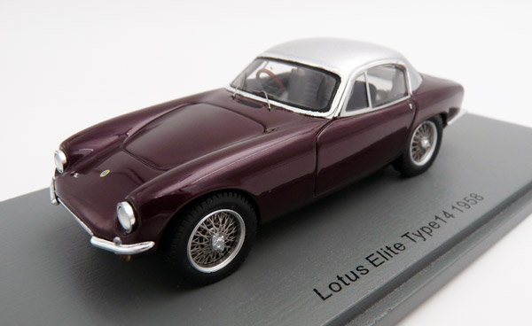 spark-S5064-1-Lotus-Elite-Type-14-1958-metallic-rot-silber