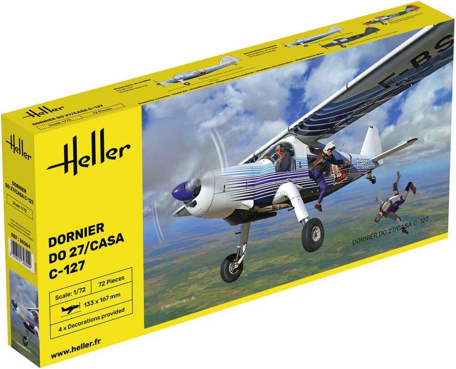 heller-30304-1-Dornier-Do-27-CASA-C-127-Bundeswehr-Heeresflieger-Fallschirmspringer heller-30304-1-Dornier-Do-27-CASA-C-127-Bundeswehr-Heeresflieger-Fallschirmspringer
