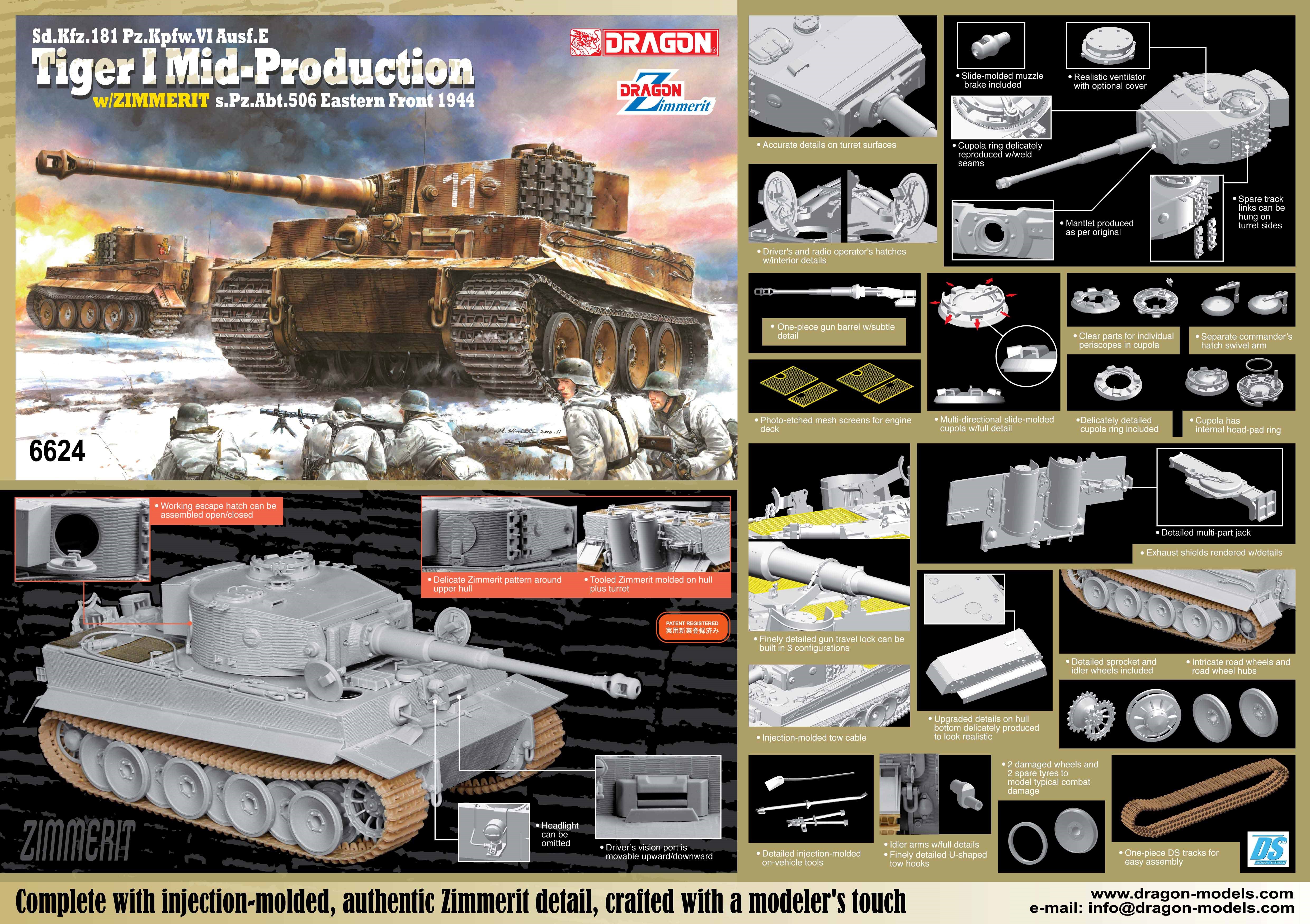 dragon-6624-Sd-Kfz-181-Pz-Kpfw-VI-Ausf-E-Tiger-I-Mid-Production-Zimmerit-s-Pz-Abt-506-Ostfront-1944