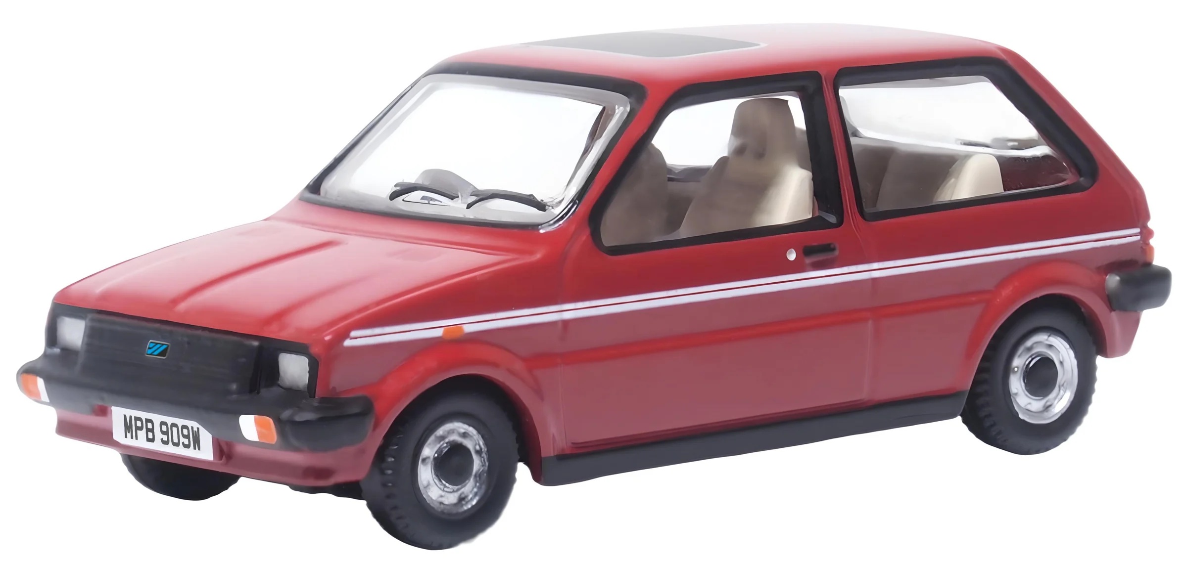 oxford-76MET001-Austin-Metro-Emberglow-red-Princess-Diana-Einkaufswagen