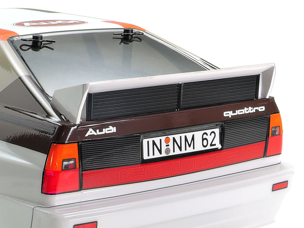 tamiya-58667-60A-6-Audi-quattro-A2-Rallye-Sport-quattro-langer-Urquattro-Kühler-Spoiler-ferngesteuertes-RC-Auto