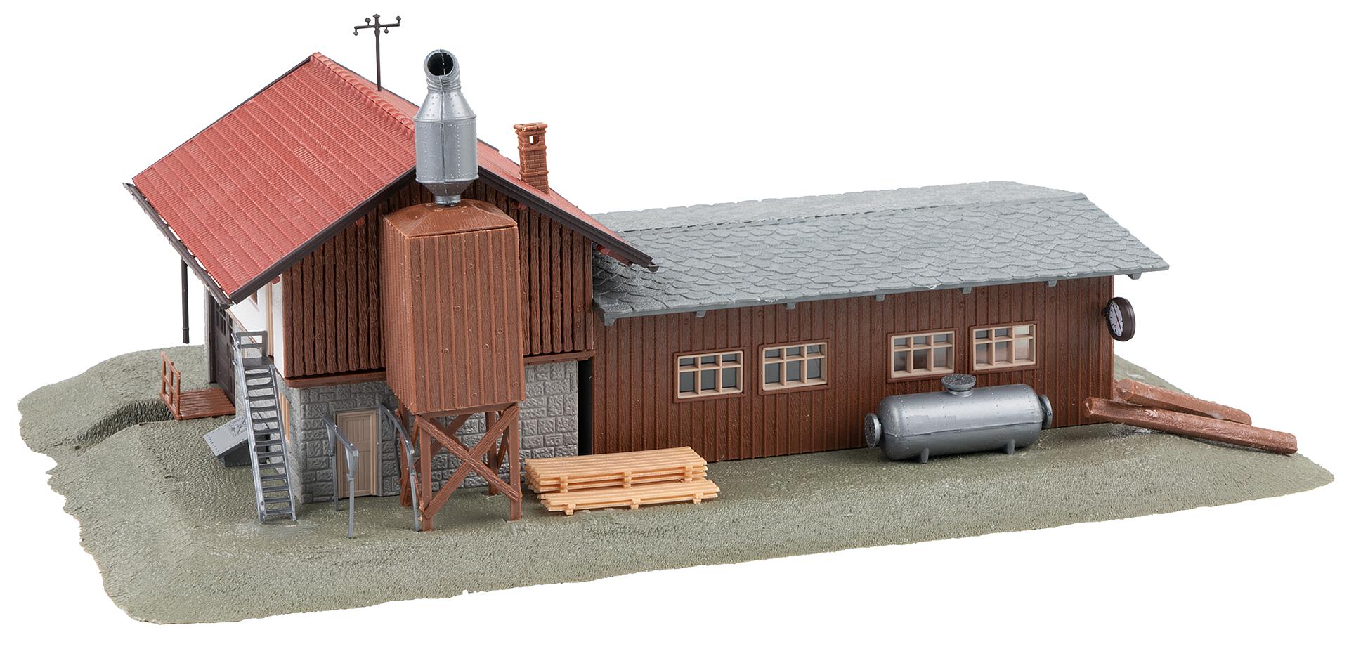 faller-191787-2-Sägewerk-Wassermühle-Zimmermann