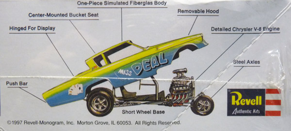 Monogram / Revell USA Miss Deal Funny Car #H-1266