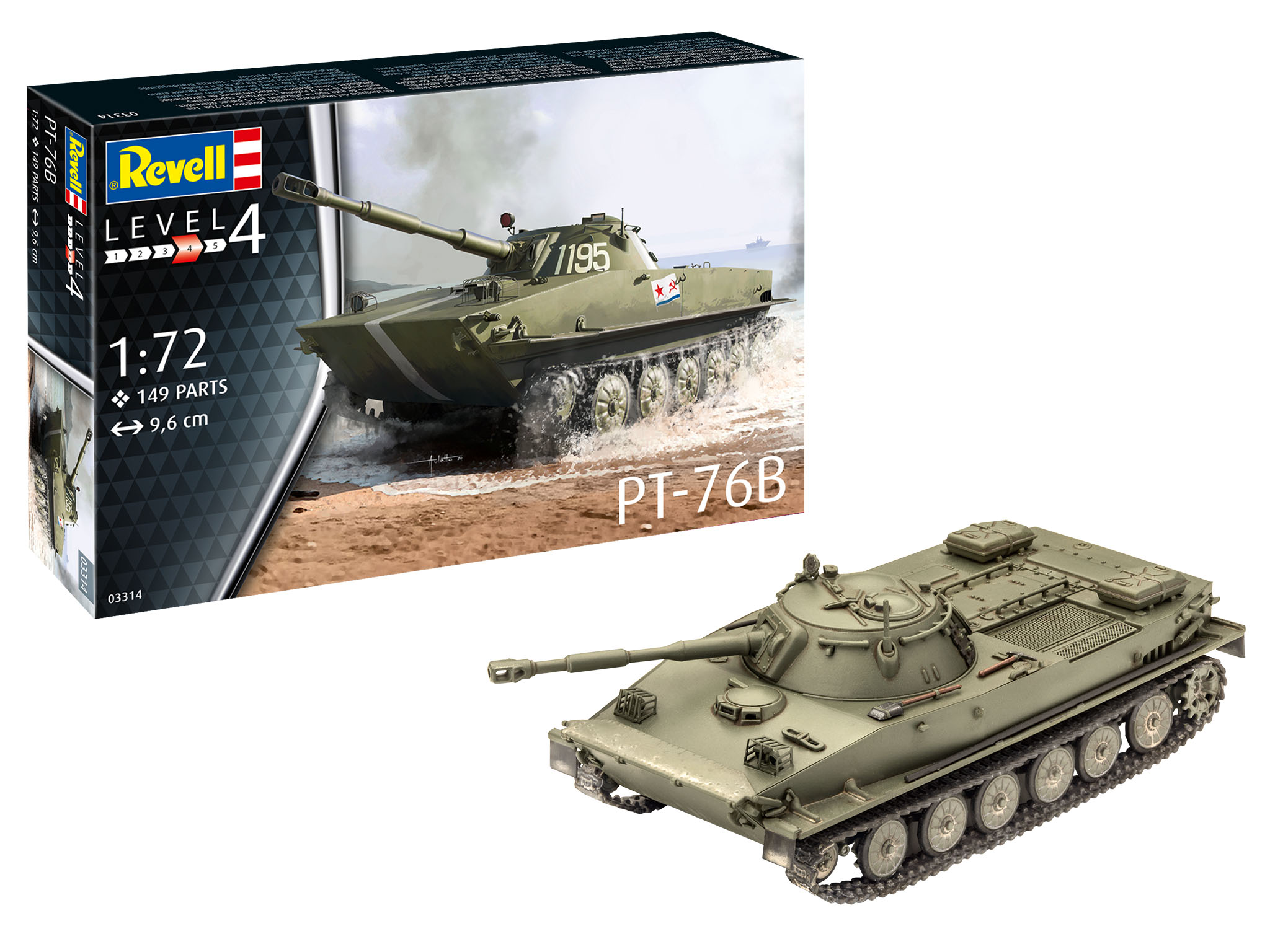 revell-03314-PT-76B-Schwimmpanzer-NVA-Polen-Sowiet-Union