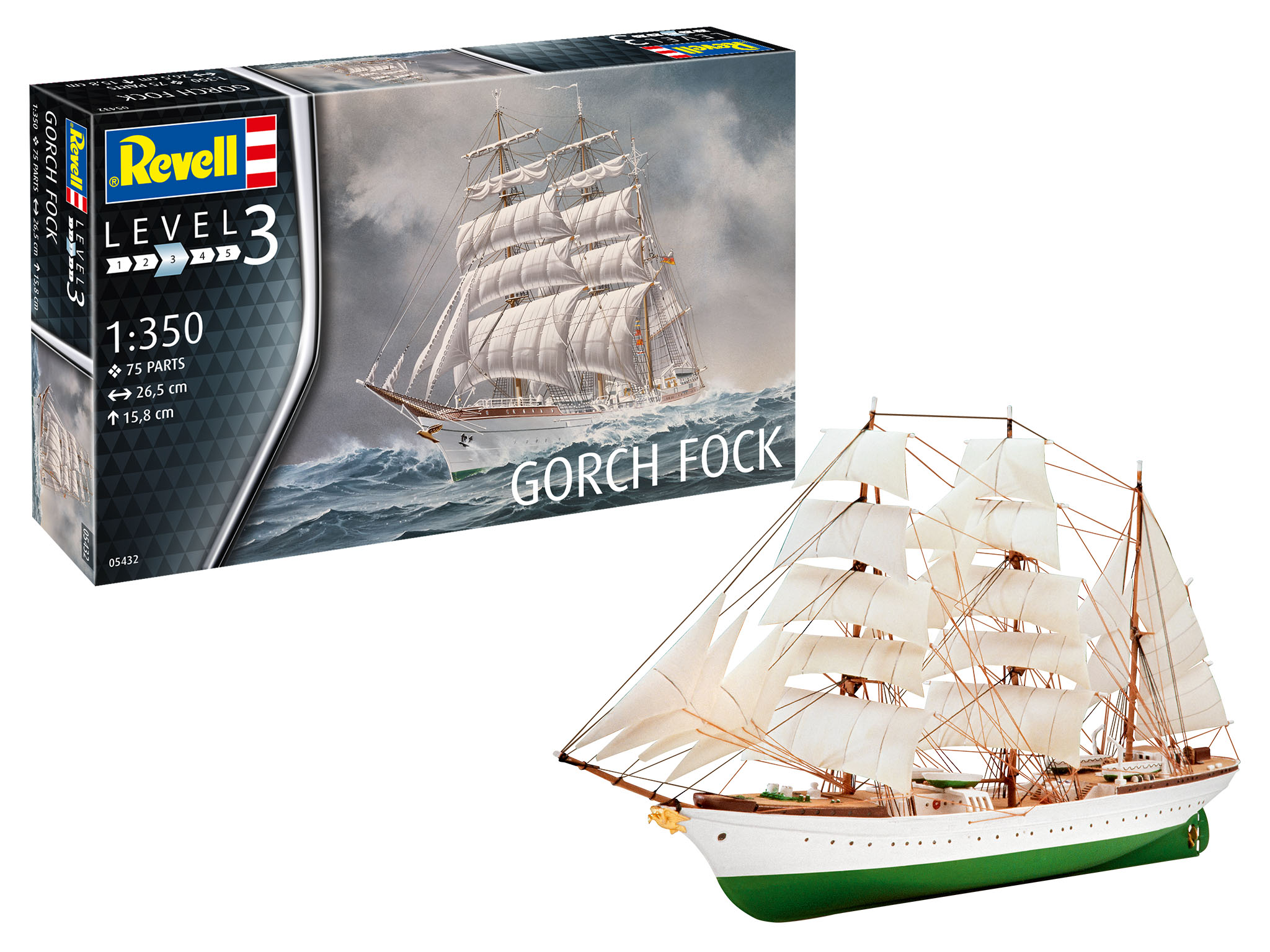 revell-05432-Segelschulschiff-Gorch-Fock revell-05432-Segelschulschiff-Gorch-Fock