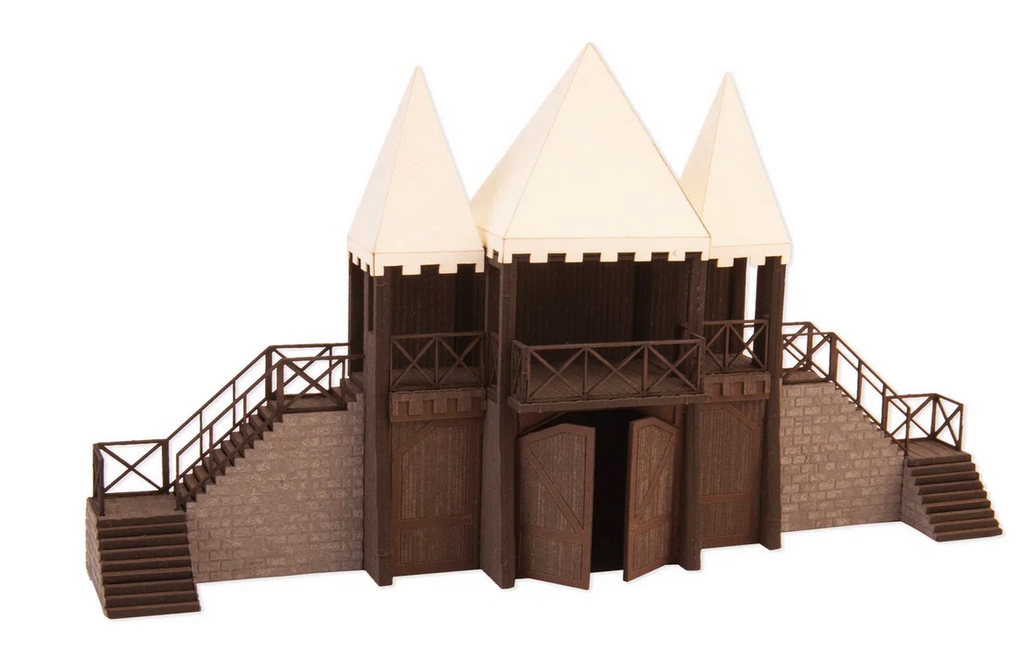 Noch-66828-6-micro-motion-Ritterturnier-Toranlage