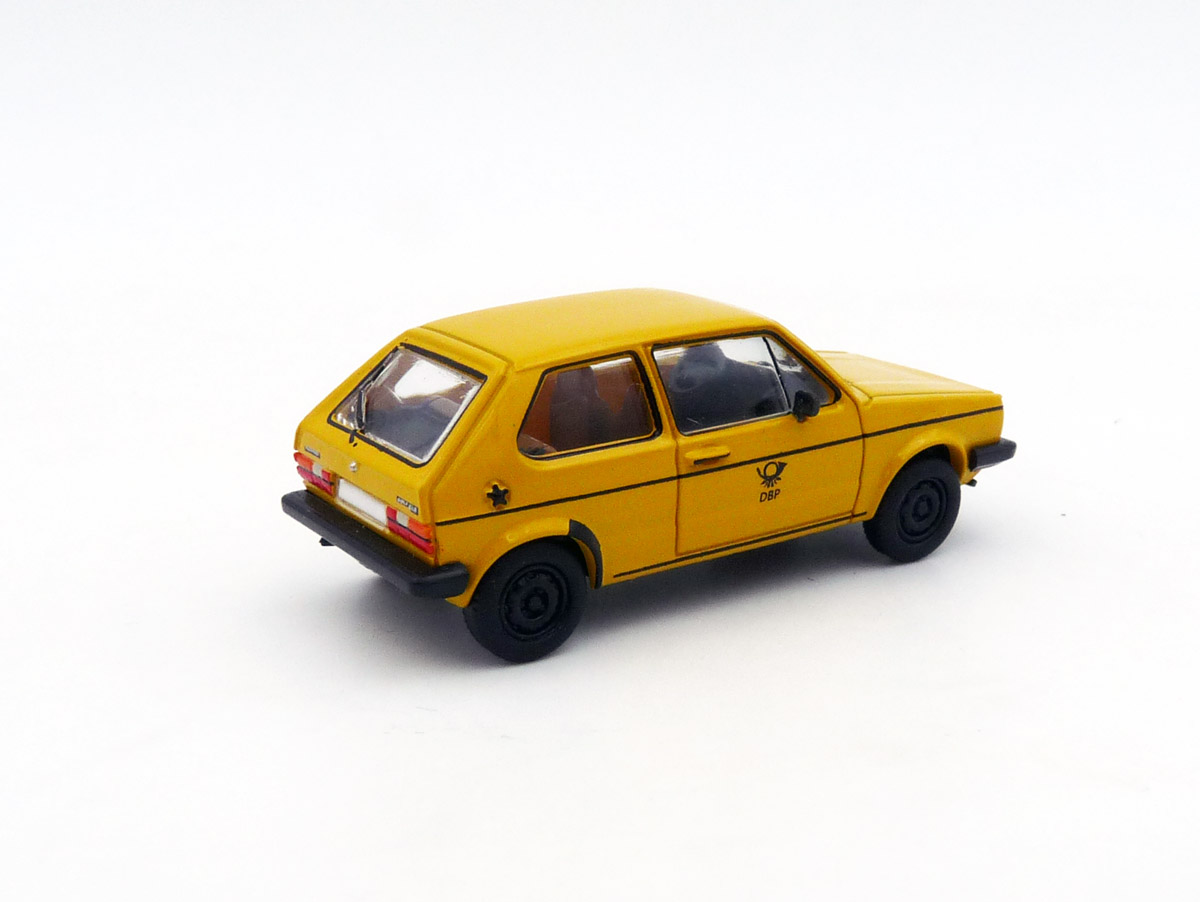premium-classixxs-PCX871179-2-Volkswagen-VW-Golf-I-Deutsche-Bundespost-DBP-Postgolf-gelb-heck