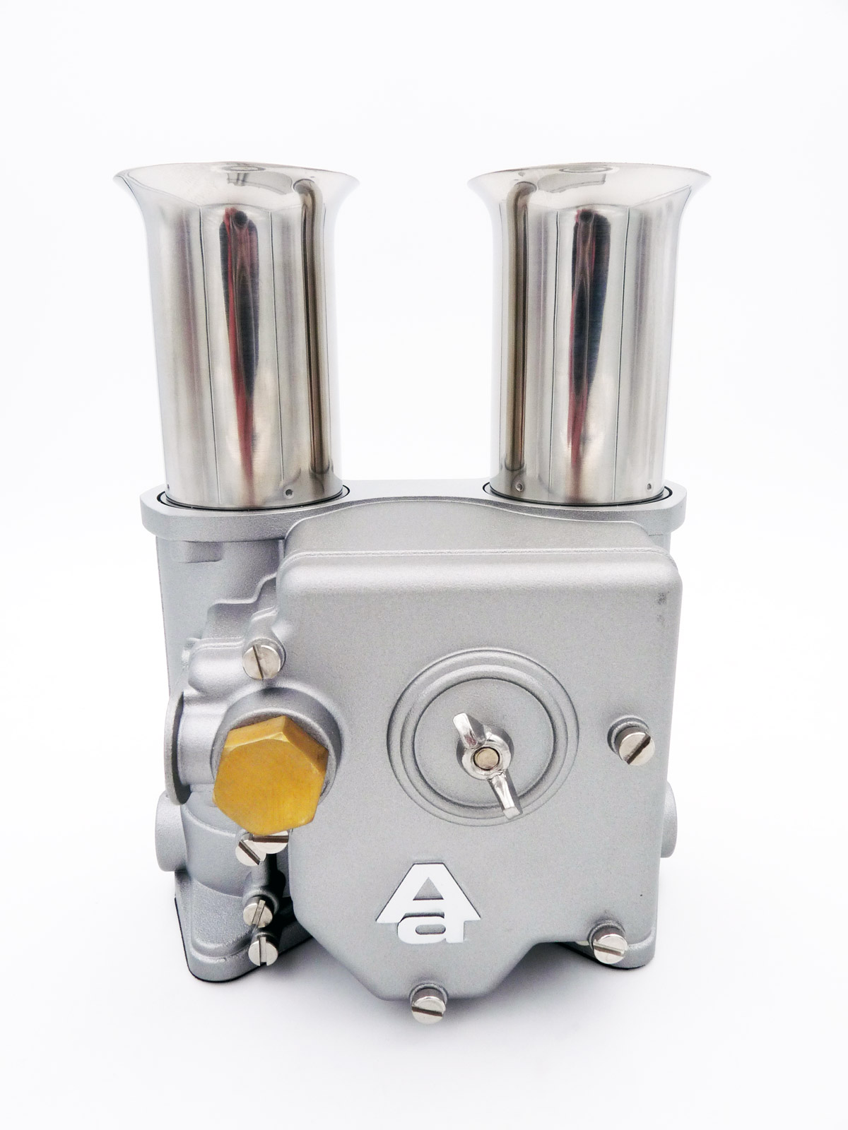 autoart-40149-4-Carburetor-salt-and-pepper-shaker-advanced-version-Doppelvergaser-Salz-und-Pfefferstreuer-aluminium-die-cast-Abdeckung autoart-40149-4-Carburetor-salt-and-pepper-shaker-advanced-version-Doppelvergaser-Salz-und-Pfefferstreuer-aluminium-die-cast-Abdeckung