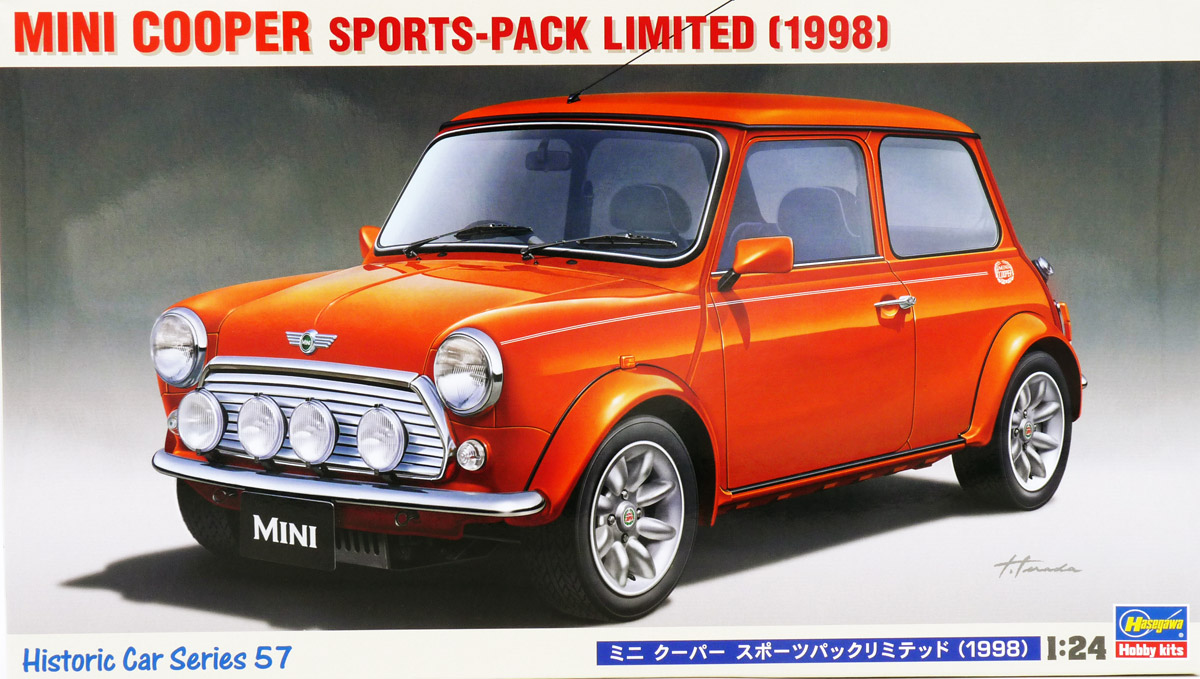 hasegawa-21157-Rover-Mini-Cooper-Sports-Pack-Limited-1998-Einspritzer-13-Zoll-mpi