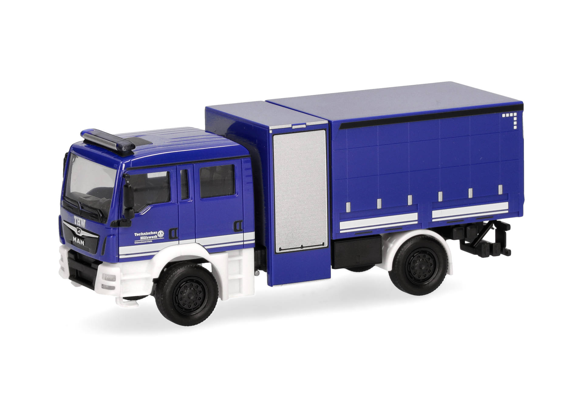herpa-097895-MAN-TGM-Mehrzweckgerätefahrzeug-THW-Fürth-Bayern-Technisches-Hilfswerk