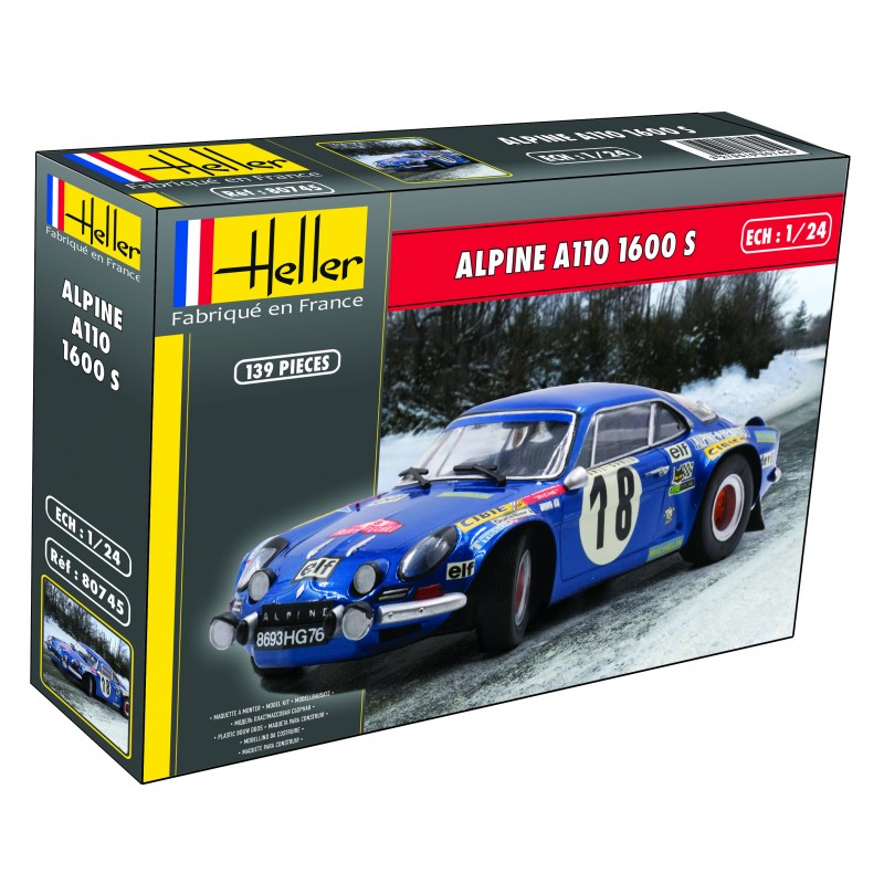 heller-80745-Renault-Alpine A110-1600S-Tour-de-Corse-Rally-Monte-Carlo