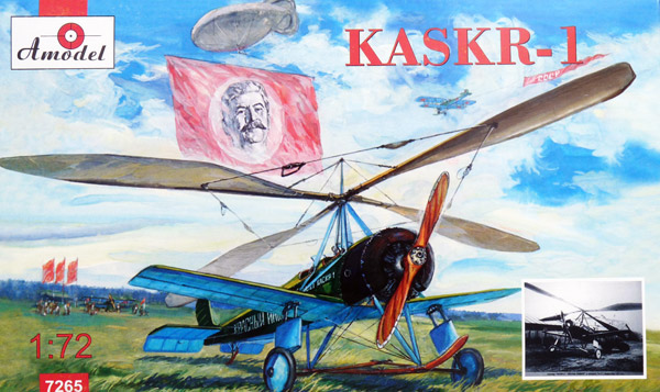 amodel-7265-Kamov-Skrzhinski-KASKR-1-Krasny-Inschener-Tragschrauber-Autogiro