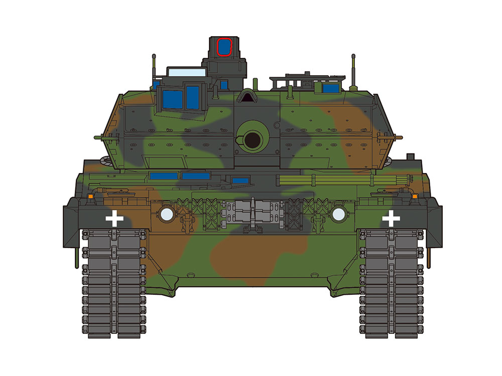 tamiya-25207-3-Leopard-2A6-Kampfpanzer-Ukraine-120mm