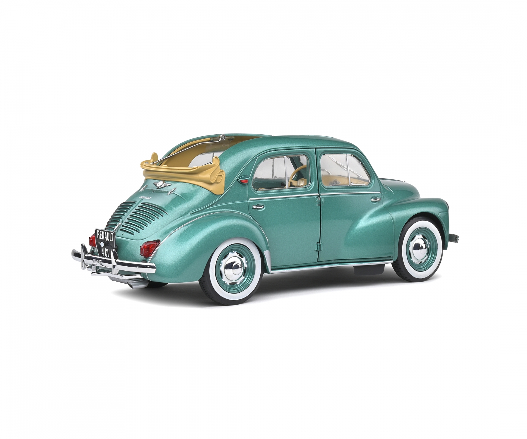 solido-S1806601-3-Renault-4C-Cabriolimousine-1951-Creméschnittchen-vert-ardennes-grün-metallic