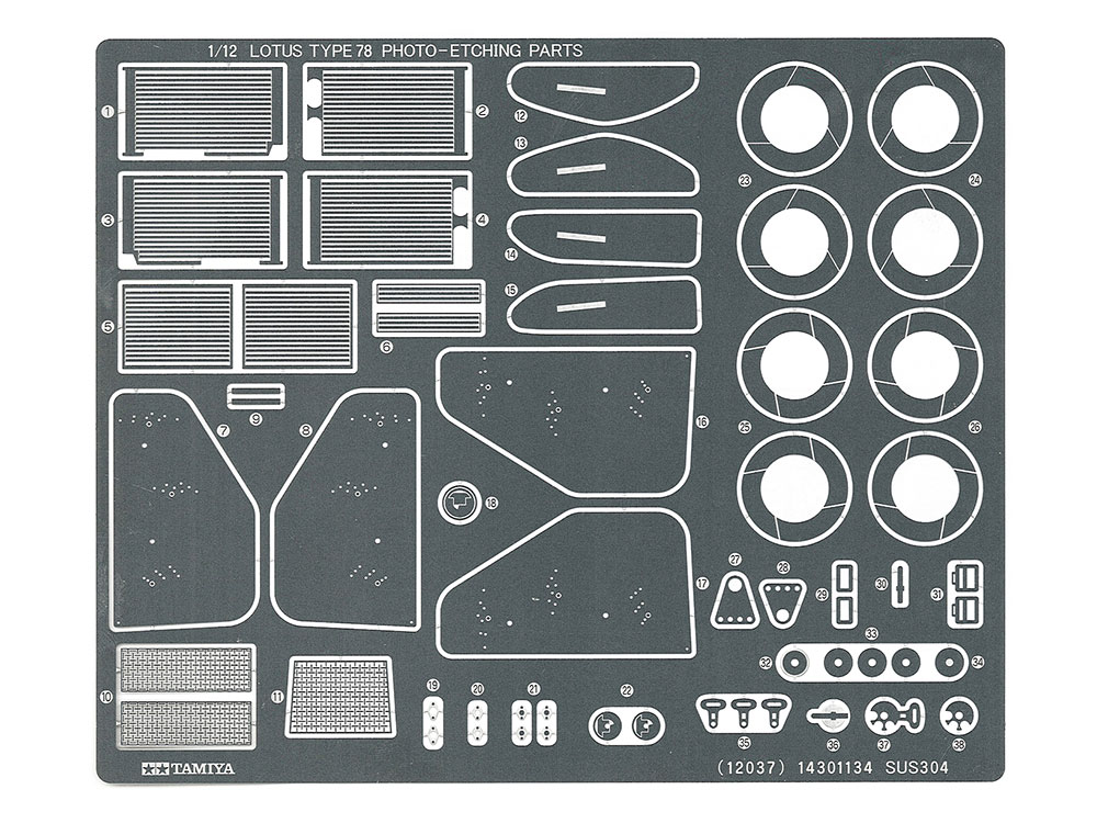 tamiya-12037-8-Lotus-type-78-Formula-1-Mario-Andretti-Ronnie-Peterson-Photoätzteile