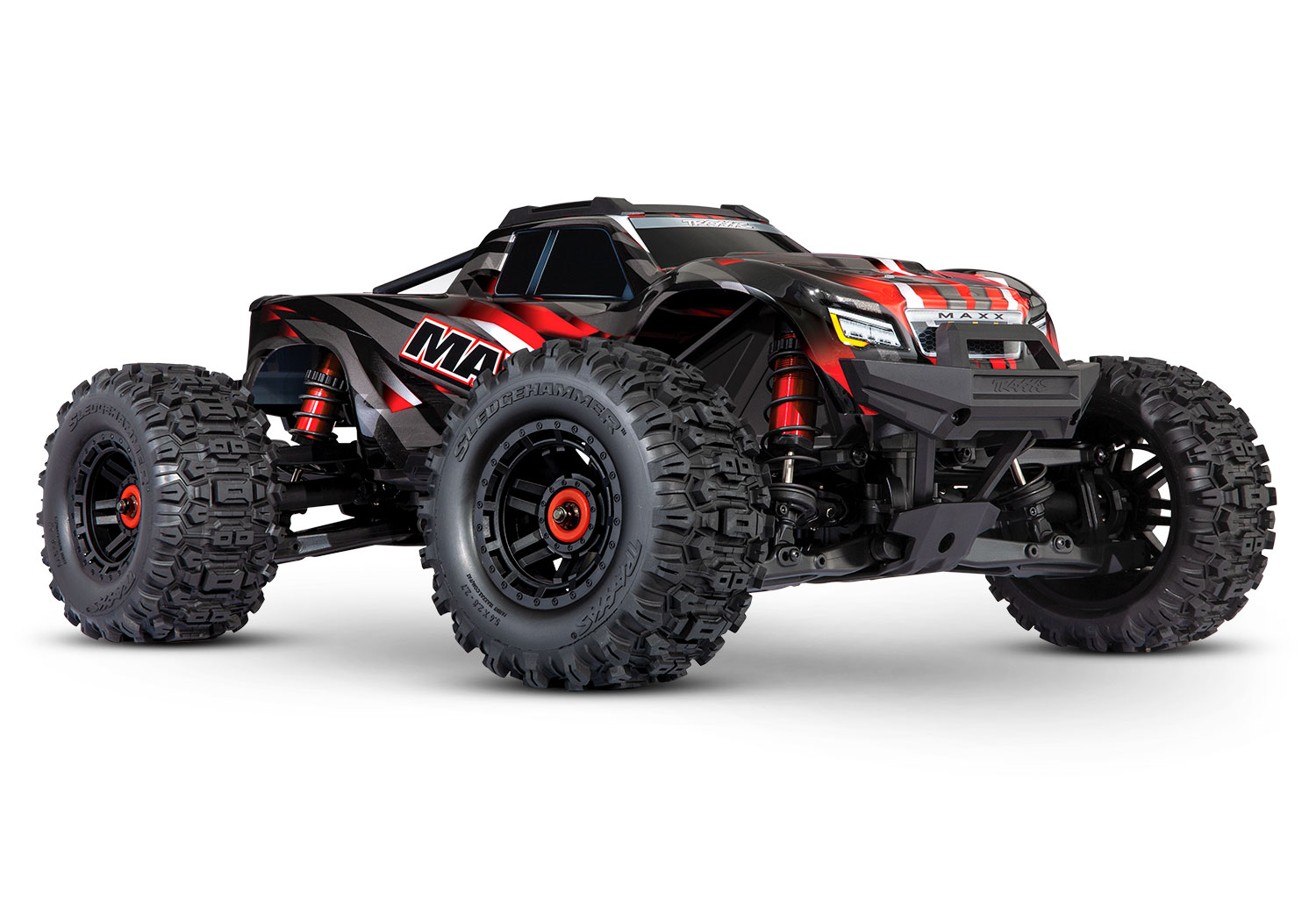 traxxas-89076-4-REDX-1-WideMAXX-4wd-4s-Brushless-Pick-Up-Truck-Komplett