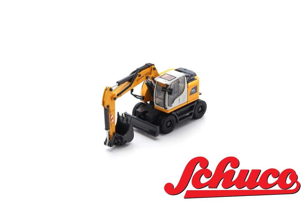 schuco-452678800-Liebherr-A-918-Bagger-Baumaschine