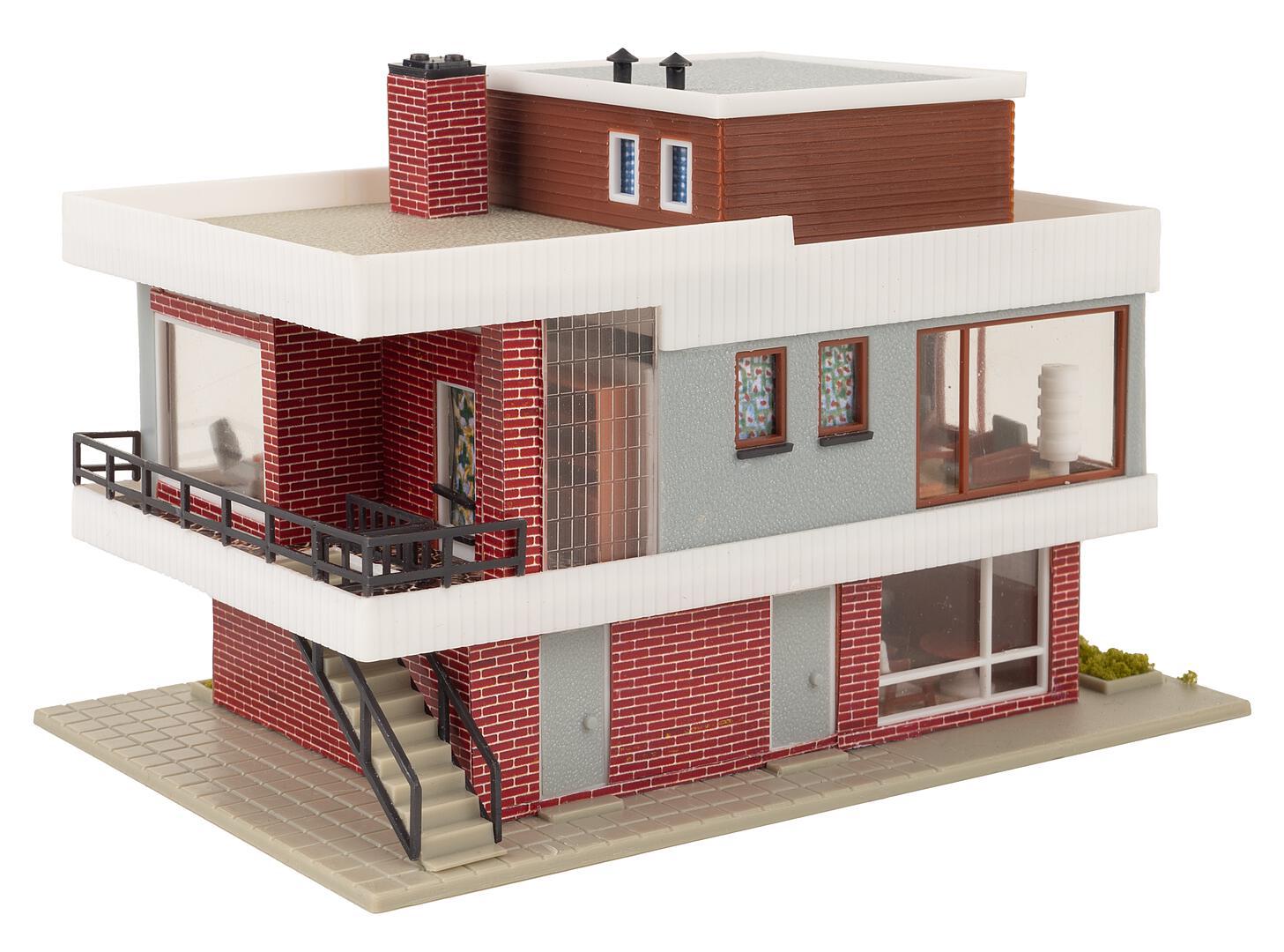 faller-109257-2-Modernes-Haus-mit-Flachdach-Sammler-Edition-Retrobausatz faller-109257-2-Modernes-Haus-mit-Flachdach-Sammler-Edition-Retrobausatz