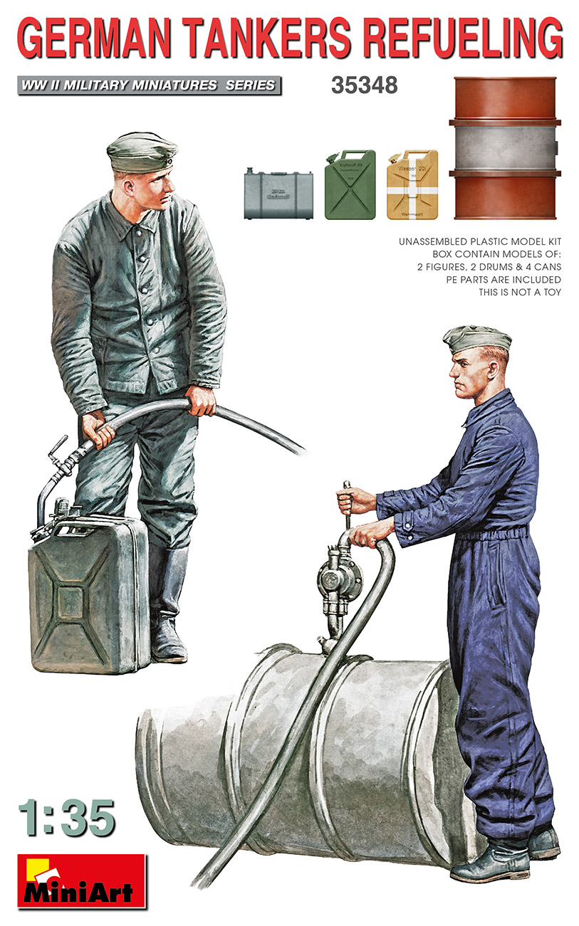 miniart-35348-1-Panzerbetankung-Handtankstelle-1930er-1940er-Jahre