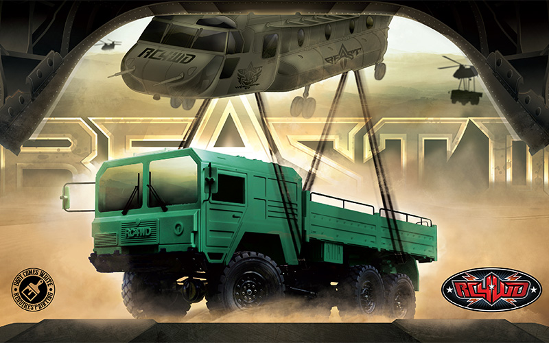 RC4WD-Z-K0052-2-Beast-II-6x6-Truck-MAN-KAT-I-7-Tonner-GL-BW-Bundeswehr-LKW RC4WD-Z-K0052-2-Beast-II-6x6-Truck-MAN-KAT-I-7-Tonner-GL-BW-Bundeswehr-LKW