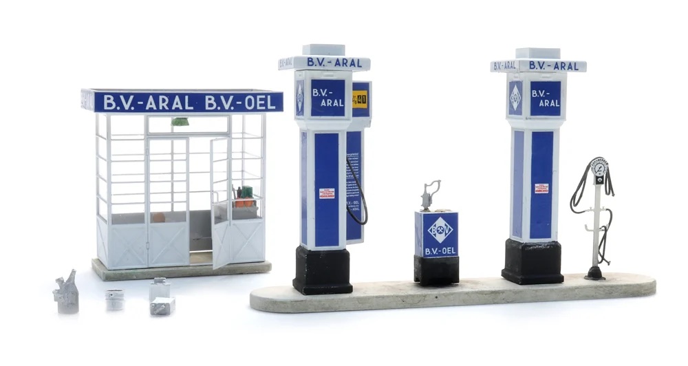 artitec-387632-3-Aral-Tankstelle-Tankstation-50er-60er-Jahre-Retro-VIntage