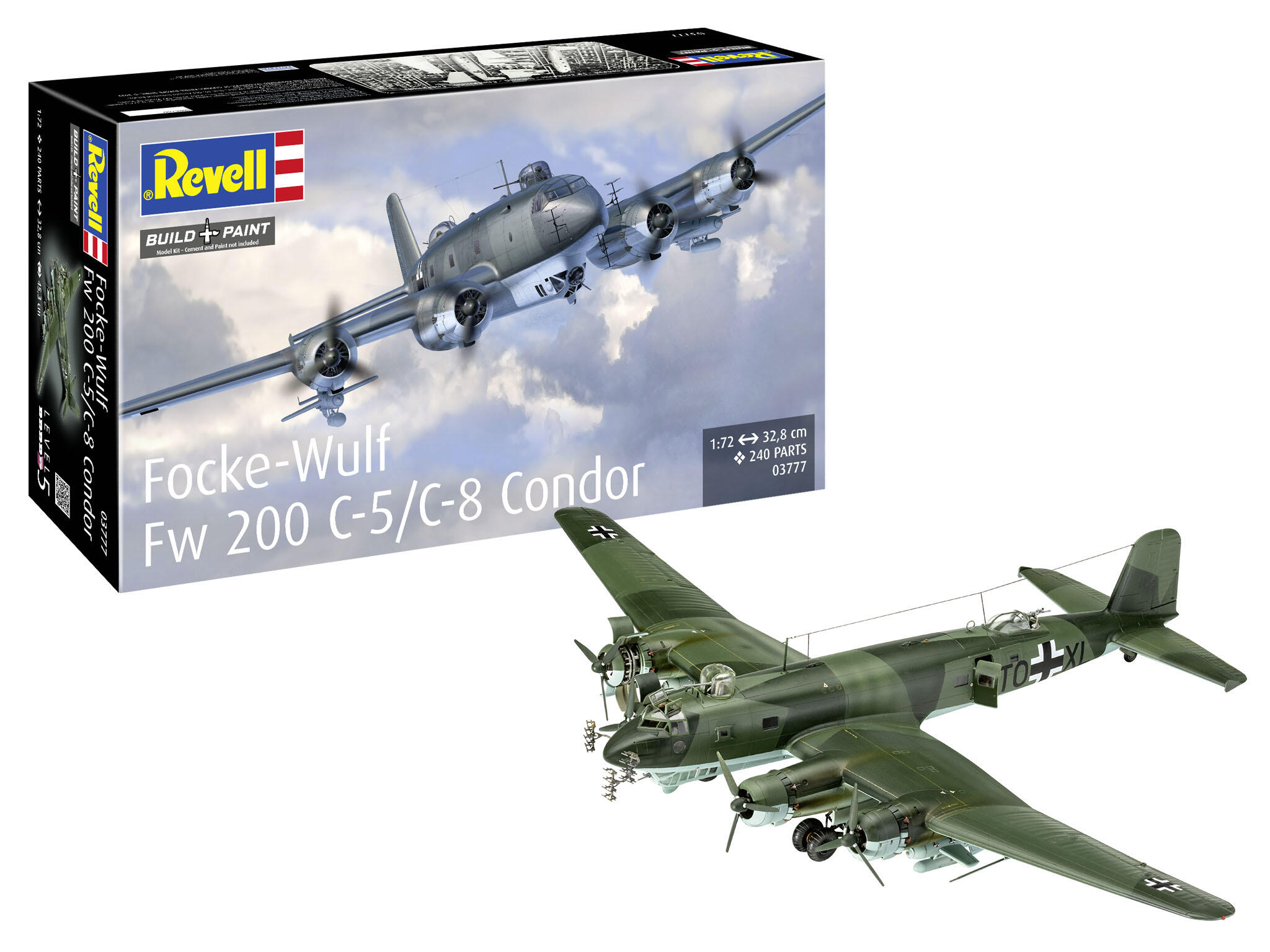 Revell-03777-1-Focke-Wulf-Fw-200-Condor-C-5-C-8-Modellbausatz-72