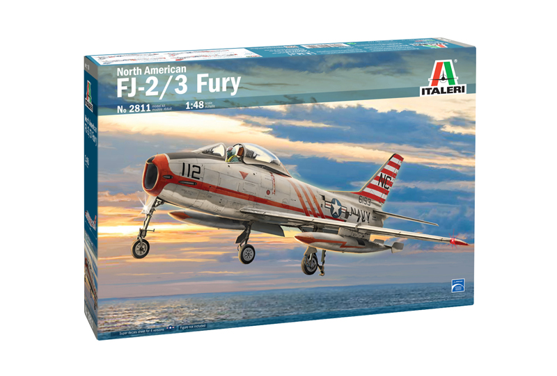 italeri-2811-1-North-American-FJ-2-3-Fury-Flugzeugträger-Jet-US-Navy