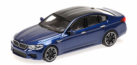 minichamps-870028001-BMW-M5-2018-blau-metallic