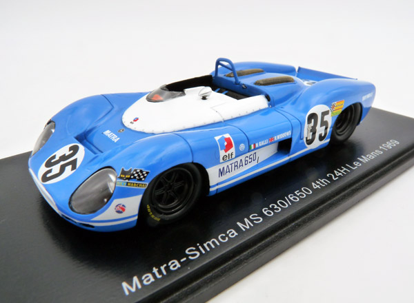 spark-S3549-1-Matra-Simca-MS-630-650-24h-Le-Mans-1969-Nanni-Galli-Robin-Widdows-35-Equipe-Elf
