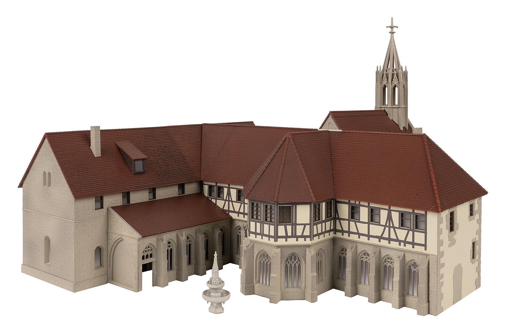 faller-130827-2-Alte-Abtei-mit-Kreuzgang-Wallfahrts-Kloster-Katholische-Kirche
