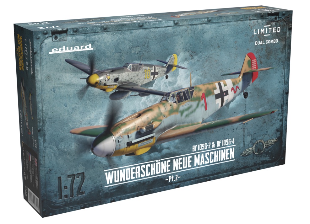 eduard-2143-Wunderschöne-neue-Maschinen-pt2-Messerschmitt-Bf-109G-2-G-4-Dual-Combo