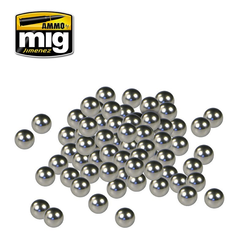 Farbmischkugeln-Ammo-by-Mig-Jimenez-Edelstahl-A-MIG-8003 Farbmischkugeln-Ammo-by-Mig-Jimenez-Edelstahl-A-MIG-8003