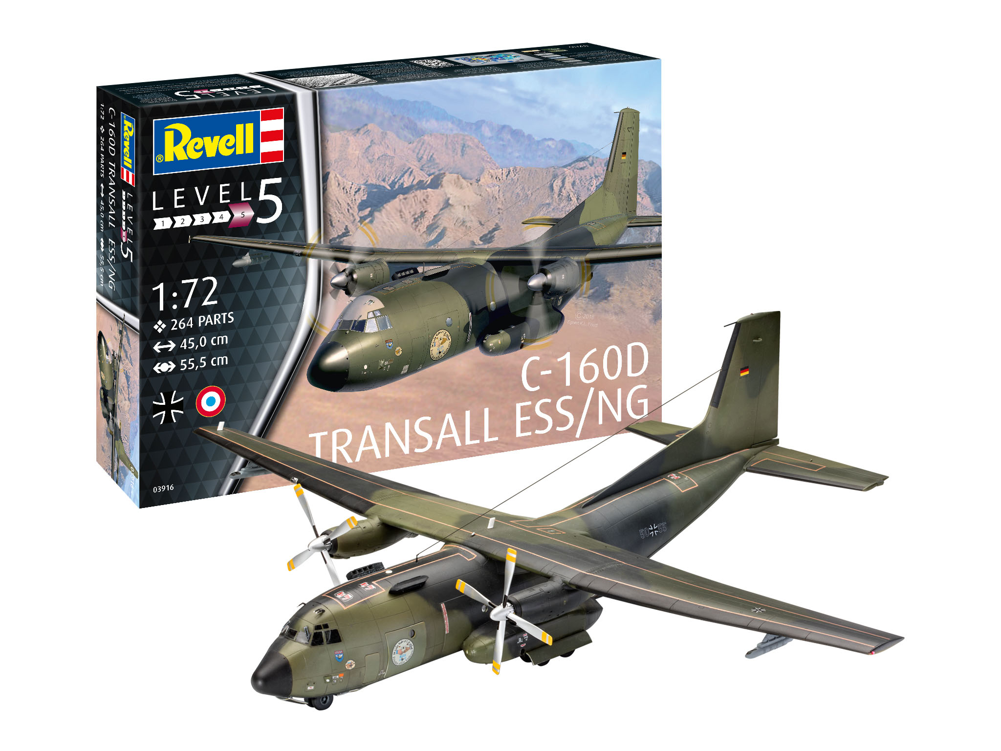 revell-03916-Bundeswehr-Transall-C-160D-Afghanistan