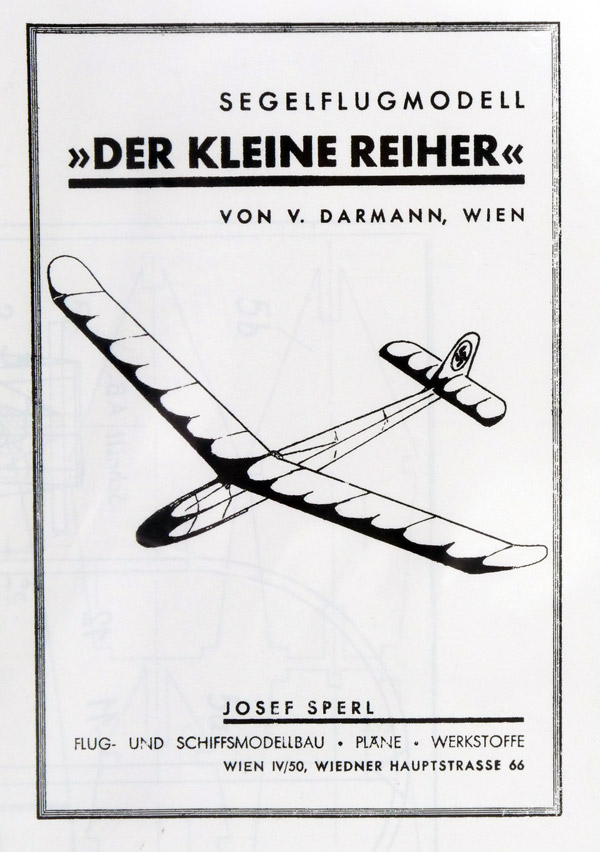 graupner-12044-Der-kleine-Reiher-Segelflugmodell-Darmann-Wien
