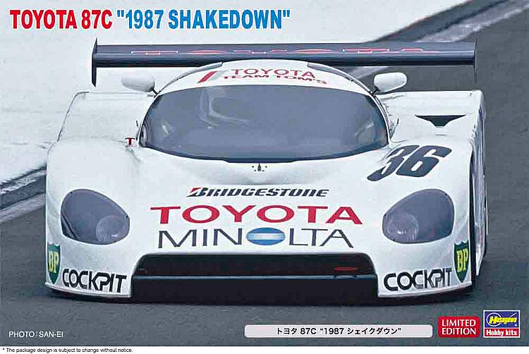 hasegawa-20500-Minolta-Toyota-87C-1987-Shakedown-Test-Car-for-JSPC-All-Japan-Sports-Prototype-Car-Endurance-Championship-Jones-Lees-Sekiya