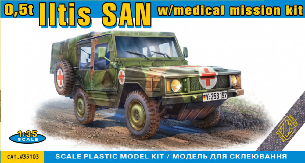 ace-model-35103-Bundeswehr-Iltis-Sanitäter-medical-mission-BW-05t