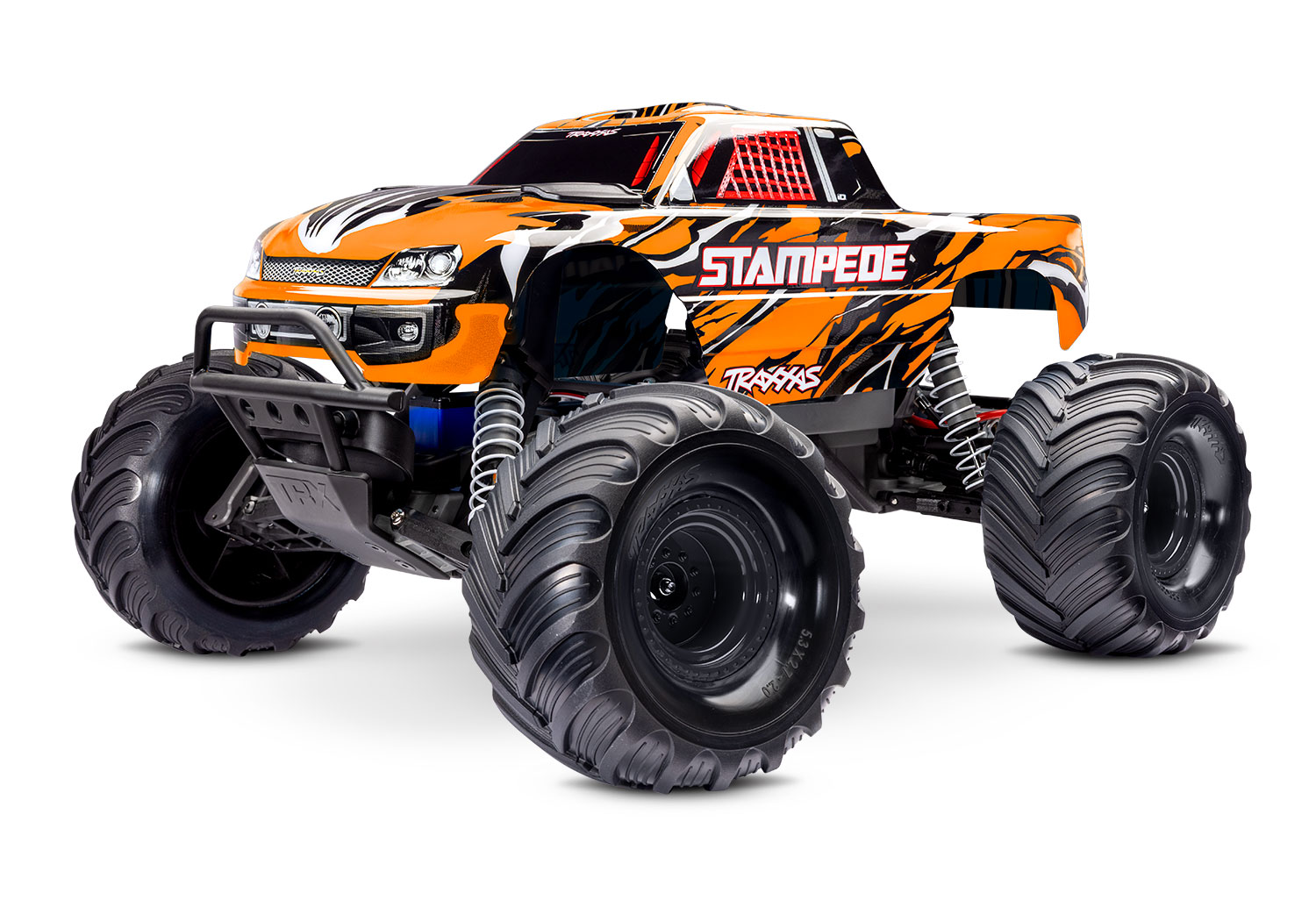 Traxxas-36254-8–ORNG-1-Stampede-Monster-Truck-orange-Frontansicht