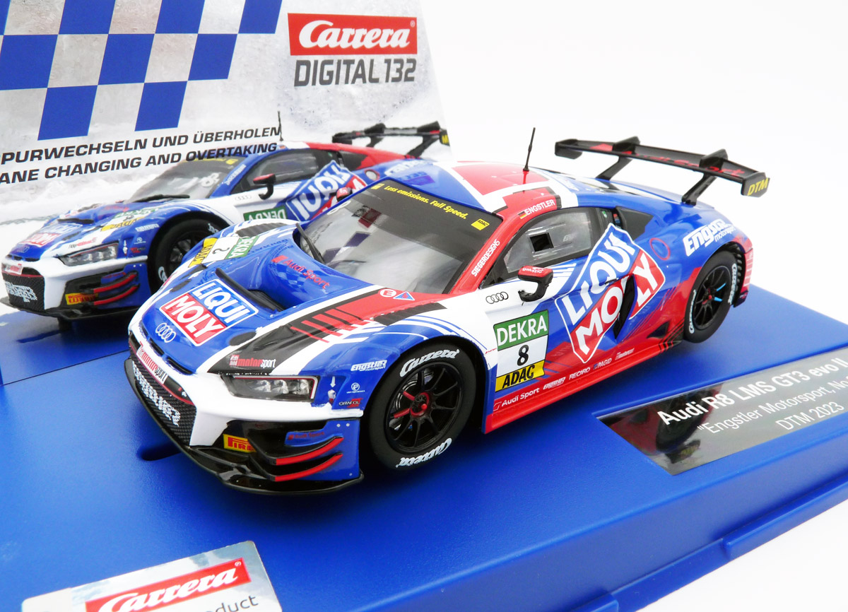 carrera-20032010-Audi-R8-LMS-GT2-evo-II-Engstler-Motorsport-No8-Luca-Engstler-DTM-2023-Liqui-Moly carrera-20032010-Audi-R8-LMS-GT2-evo-II-Engstler-Motorsport-No8-Luca-Engstler-DTM-2023-Liqui-Moly