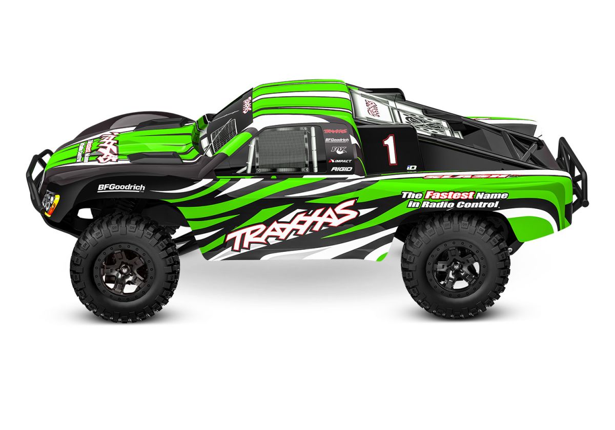 Traxxas-58234-8-GRNX-3-Slash-Stadium-Truck-grün-ferngesteuert-Bodenfreiheit-Gelände