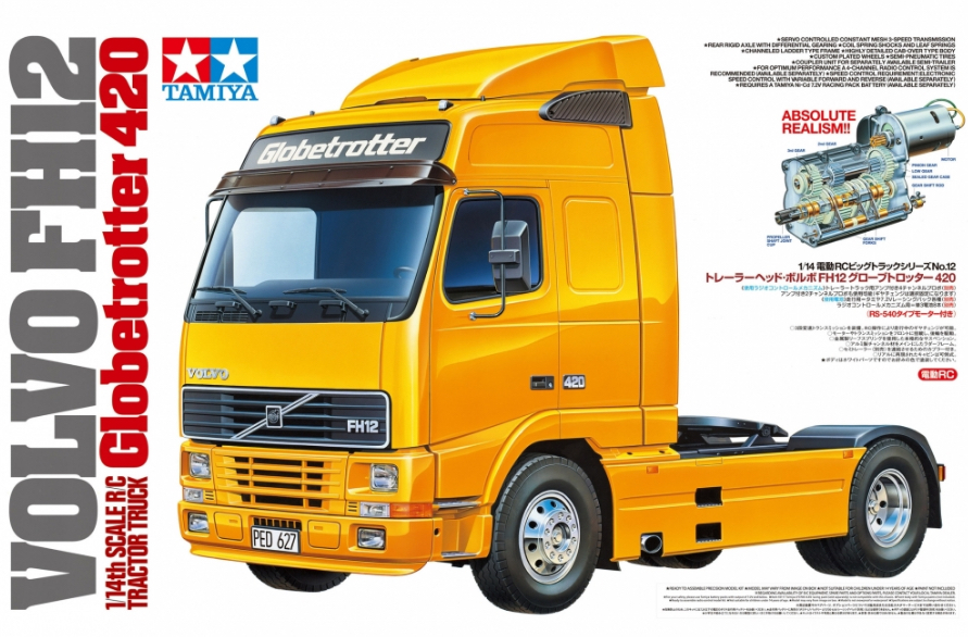 tamiya-56312-2-Volvo-FH12-Globetrotter-420-Zugmaschine-Truck tamiya-56312-2-Volvo-FH12-Globetrotter-420-Zugmaschine-Truck