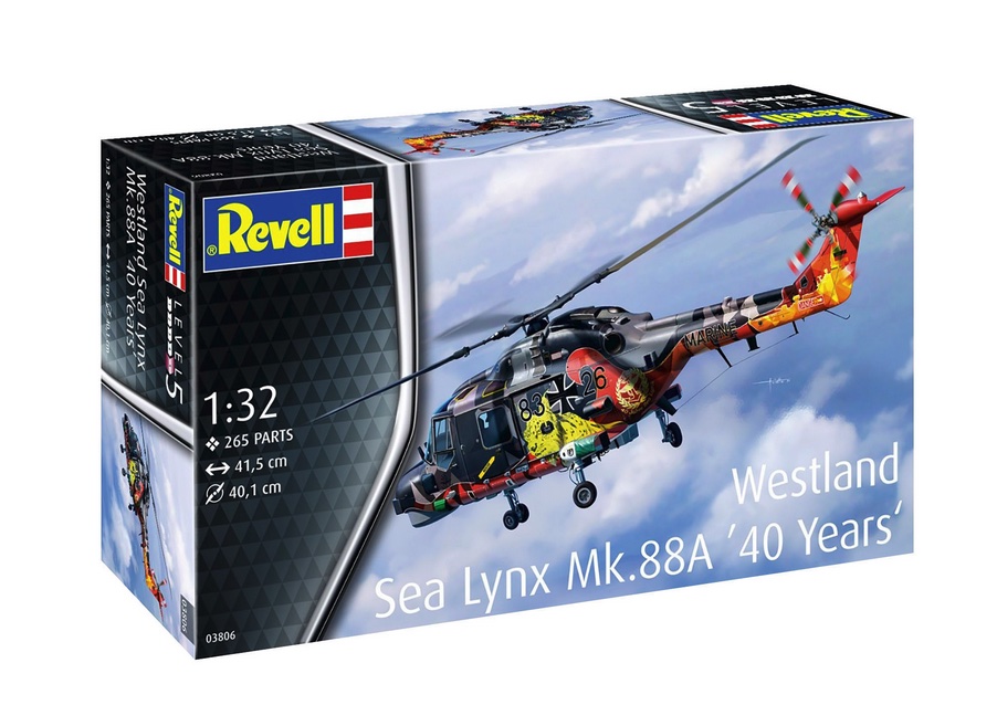 revell-03806-Westland-Sea-Lynx-Mk-88A-40-Years-Anniversary-paint-scheme
