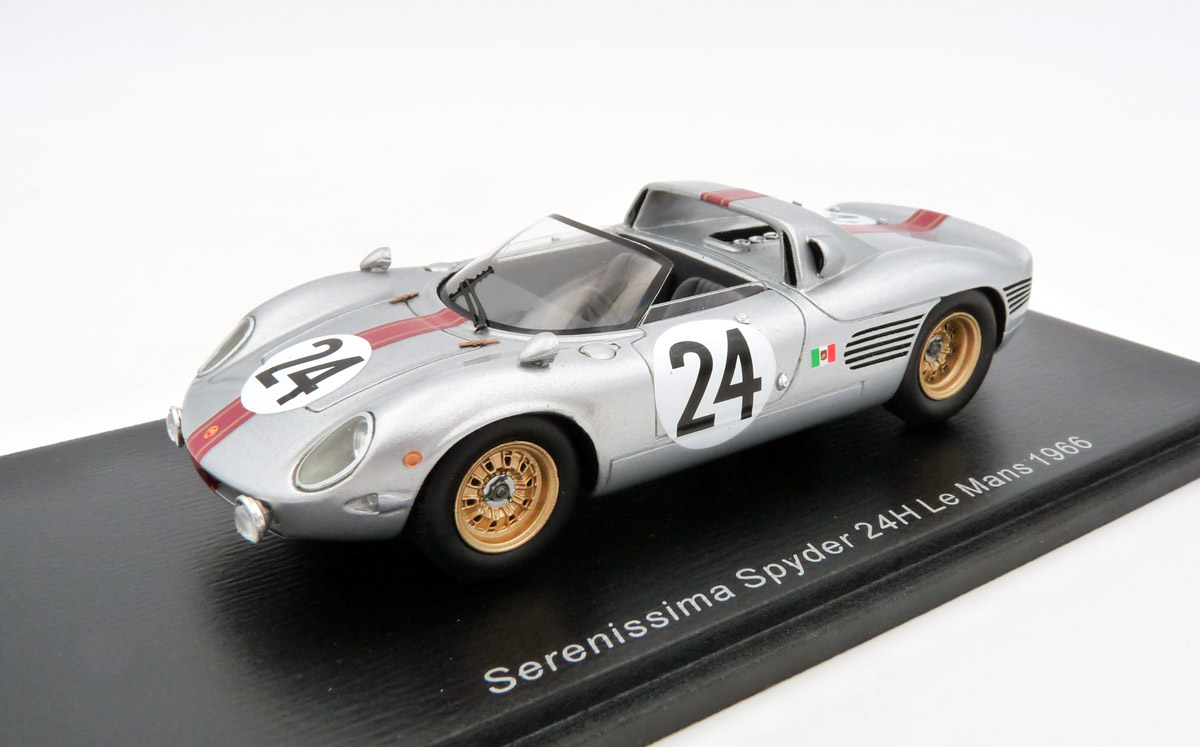 spark-S7560-1-Serenissima-Spyder-24h-Le-Mans-1966-24-Sauer-de-Mortemart