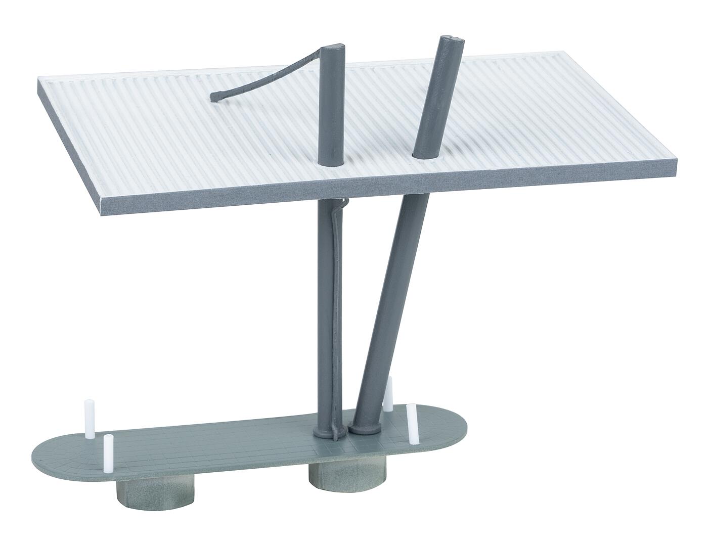 faller-130153-3-E-Tankstelle-Ladesäulen-Elektromobilität-Modellbahnanlage