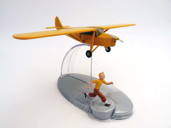 tintin-moulinsart-De-Havilland-Puss-Moth-Tim-und-Struppi