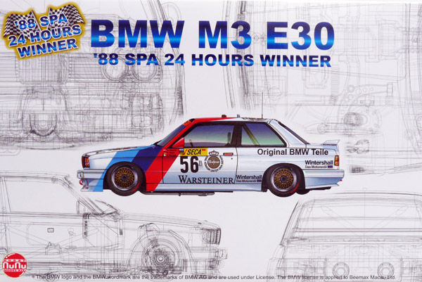 platz-nunuhobby-PN24017-1-BMW-M3-E30-2-3-Liter-BMW-M-Team-Schnitzer-Freilassing-88-Spa-24-Hours-Winner-Ravaglia-Heger-Quester-Oestreich-van-de-Poele
