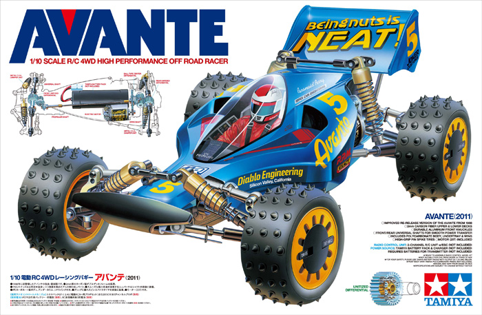 tamiya-58489-2-Avante-4wd-2011-limited-edtion-Retro-Vintage-RC-Buggy